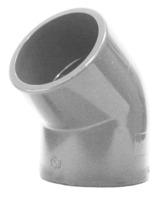 COUDE 45 A COLL.F PN16     90 PVC-C     HIC90