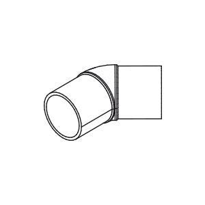 COUDE 45 PVDF SDR21 BAB IR             50X3.0 SIMONA ALLEMAGNE  [010200256]