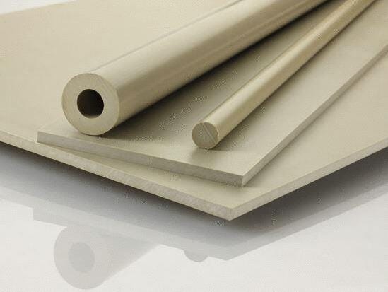 PLAQUE PEEK NATUREL EXTRUDE        5X3000X620 ROCHLING INDUSTRIAL MAXEVILLE  [PRODUIT-372Q8]