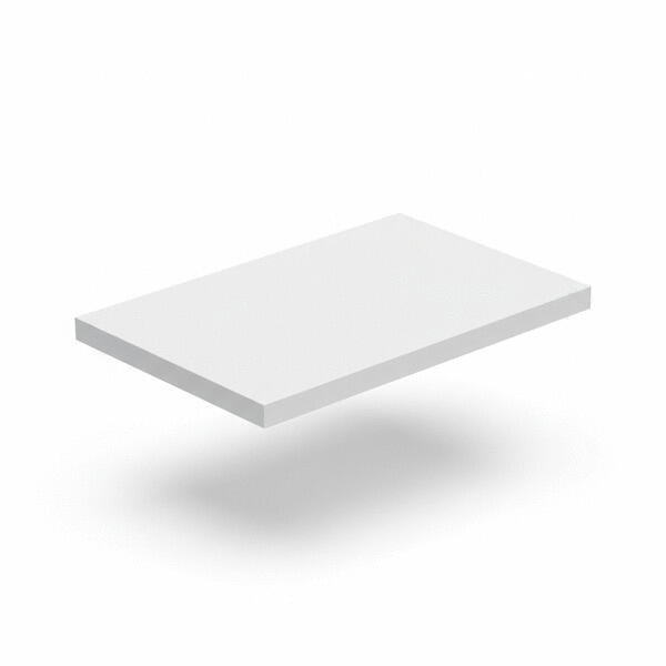 PVC19ST PLAQUE EASY PRINT BLC      397X497X19