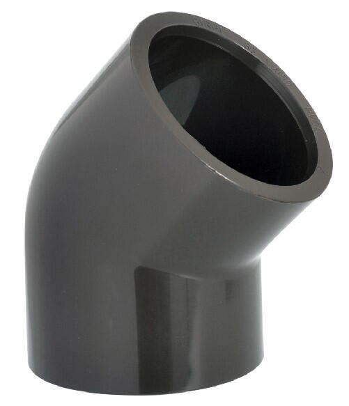 COUDE A COLLER HTA - FF - 45°