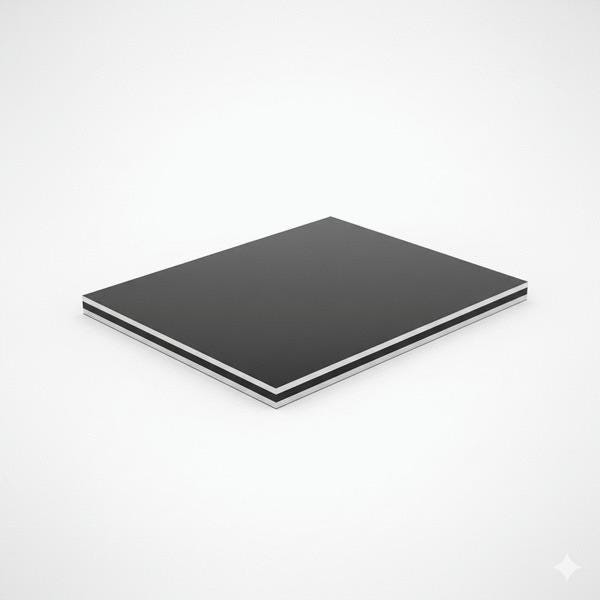 PLAQUE EURO ACP M NOIR 9005       3X4050X1500 MULTIPANEL UK
