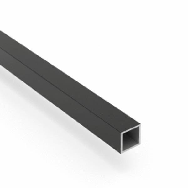 TUBE CARRE PE NOIR LG.5M              35X35X3 SIMONA ALLEMAGNE  [RIC-P00188]