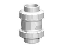 SOUPAPE DE RETENUE - Clapet à cône type 561 - PVDF-Standard a/emboîtures p/soudage, métrique