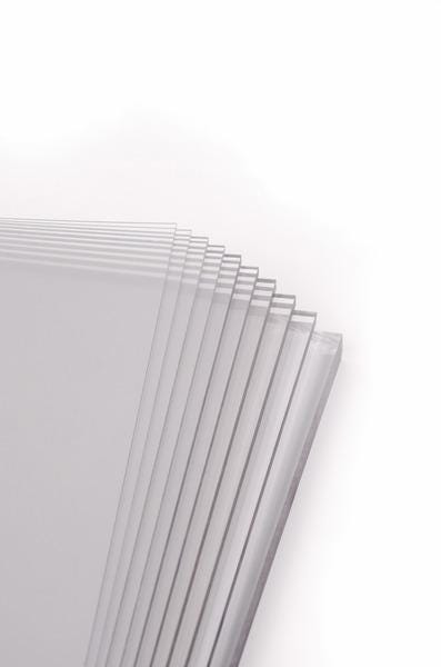 PLAQUE A PET BLANC DIFF.          3X2050X3050 NUDEC