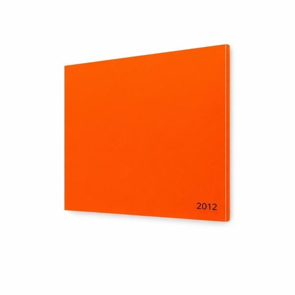 PLAQUE SETACRYL ORANGE    -2012-  3X2030X3050 MADREPERLA SPA