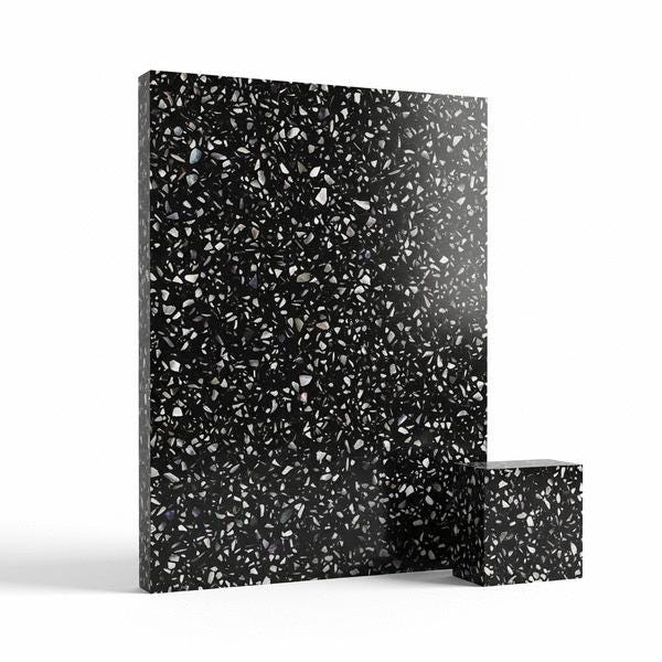 PLAQUE ISTRENN HUITRE NOIR         12X700X700 MALAKIO  [RIC-P000Z7]