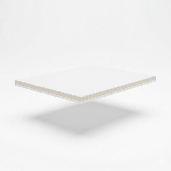 PANNEAU TOITURE ALU BLC/BLC      4500X1200X16