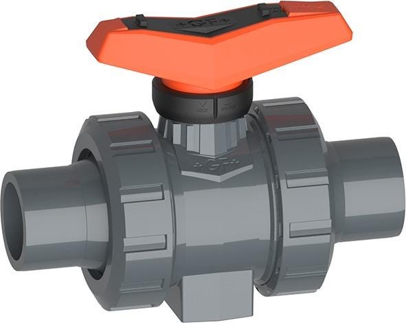 ROBINET BIL.546PRO PVC/FPM EMB 25   161546733 FISCHER GEORG  [161546733]