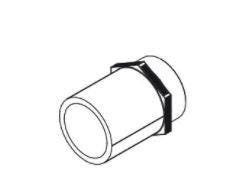 MANCHON ADAPT.PVDF SDR21 BAB IR      40X1"1/4