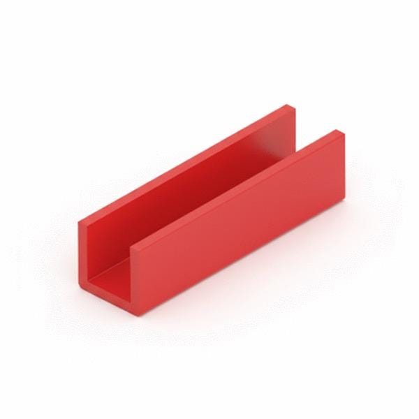 PROFIL U 4MM ROUGE RL 25M              PL2144 STERNE