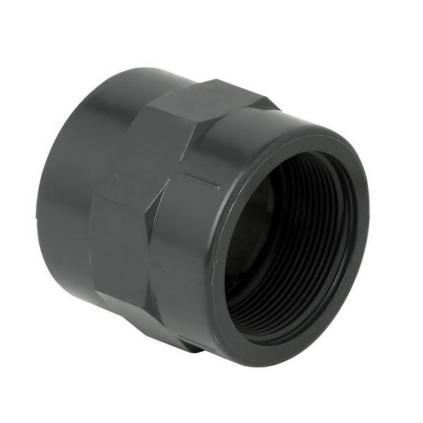 MANCHON DE PASS.PN16 F.  25X3/4 PVC    MIFV25
