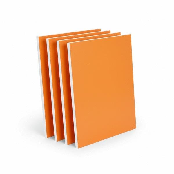 PLAQUE PVC EXPANSE ORANGE J3021   5X3050X2050 EX-CEL  [RIC-P0017K]