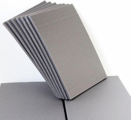 PLAQUE PP FOAM GRIS              10X3000X1500