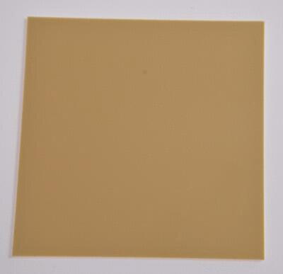 PLAQUE PVC RIGIDE IVOIRE         15X2000X1000