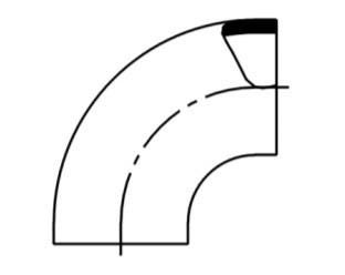 COURBE 90 PPS-EL SDR11 B.A.B COURT     50X4,6 AGRU  [19001005011]