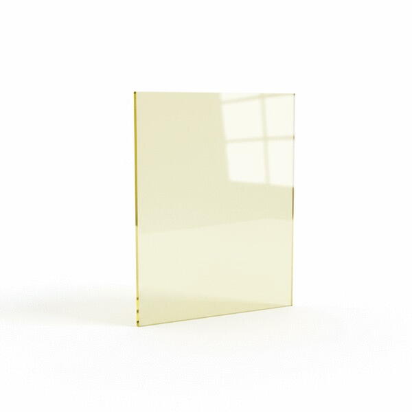 PLAQUE GC TRANSP.JAUNE 71014      3X1525X2030