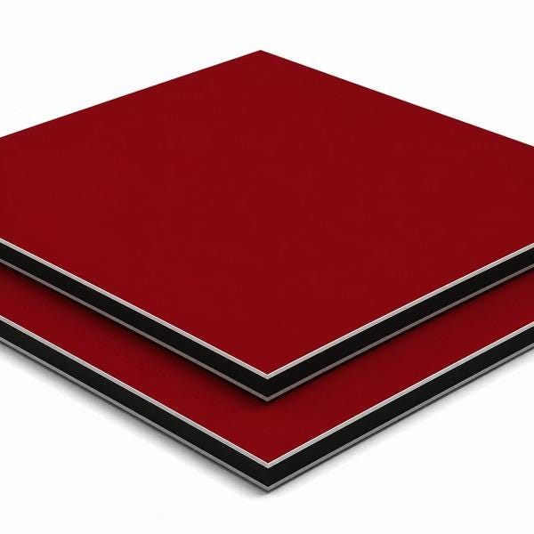 PLAQUE EURO ACP F BORDEAUX3004M/B 3X3050X2050 FEITENG ALUMINIUM  [PRODUIT-341AC]
