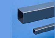 TUBE CARRE PVC GRIS LG.3ML            50X50X2 GEHR  [TUBE CARRE 6]