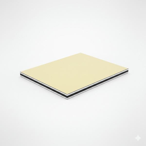 PLAQUE EURO ACP M IVOIRE 1015     3X3050X1500