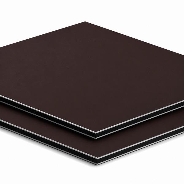 PLAQUE EURO ACP F BRUN FONCE 8019 3X3050X1500 FEITENG ALUMINIUM  [PRODUIT-5587M]