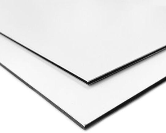 PLAQUE EURO ACP F ACIER BLC M/M   3X2440X1220 FEITENG ALUMINIUM  [PRODUIT-219N3]