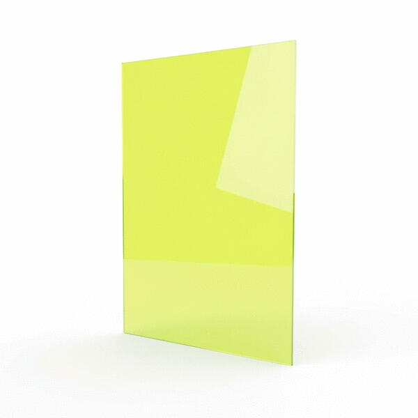 PLAQUE GREEN C.FLUO JAUNE 71112   3X2030X3050