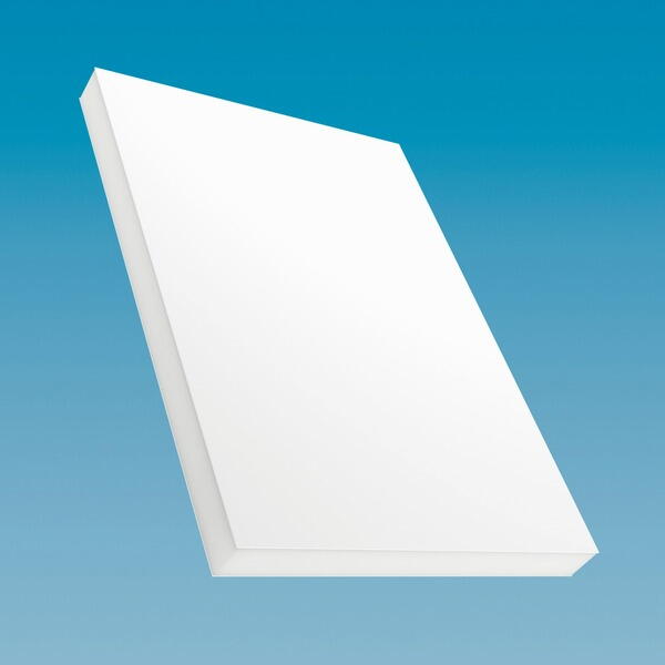 PLAQUE VISCOM SF BLANC 1FACE     40X3050X1000