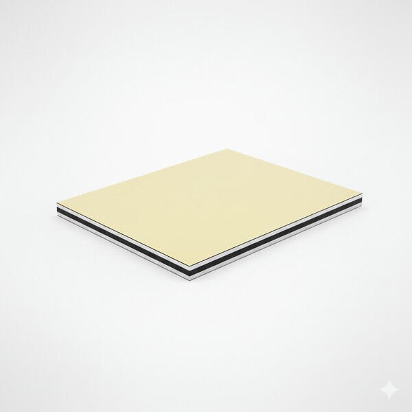 PLAQUE EURO ACP M IVOIRE 1015     3X3050X1500