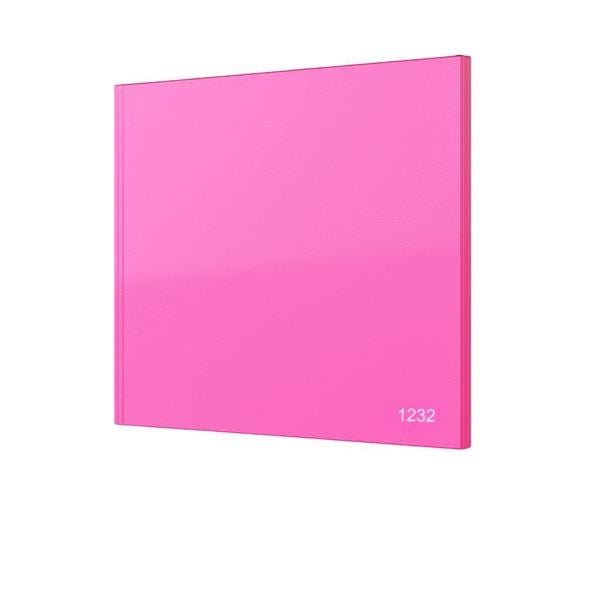 PLAQUE SETACRYL FUCHSIA   -1232-  3X1525X2030 MADREPERLA SPA