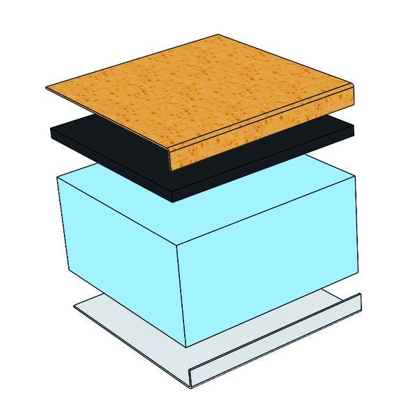 PANNEAU TI32 BLC/LUBERON         32X1200X7000 THERMOTOP EX ADVANTOP