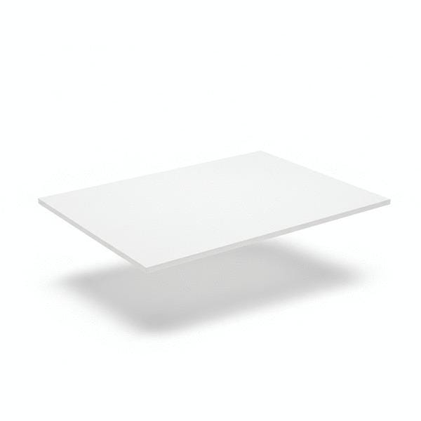 PLAQUE ABS BLANC GRAIN.8 1FACE    8X1240X1040 UNIVERSAL POLYTHEX