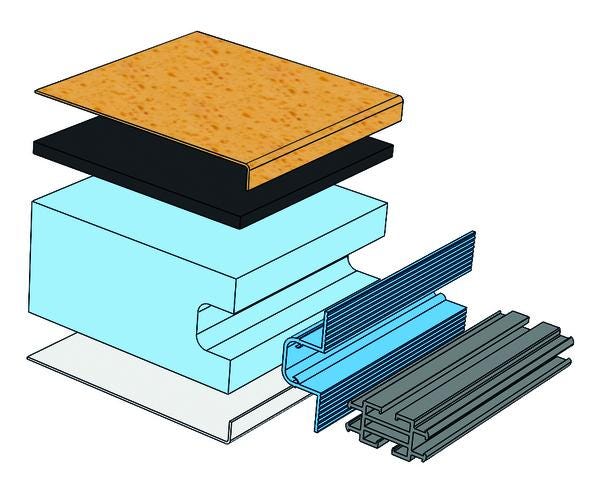 PANNEAU ATI55 BLC NOLYNX/LUB        4000X1200 THERMOTOP EX ADVANTOP