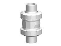 SOUPAPE DE RETENUE - Clapet à cône type 562 - PVDF-Standard a/bouts mâles p/soudage IR Plus, métrique