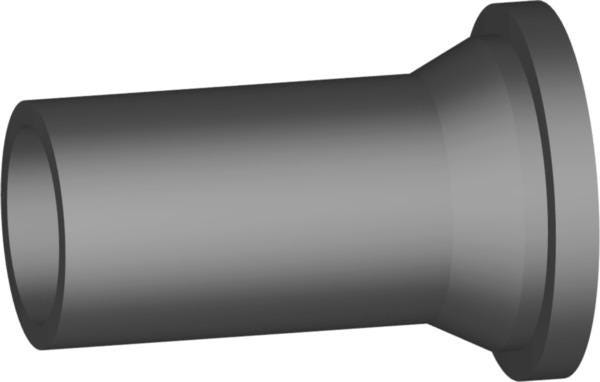 PIECE FOLLE 375 PE100 L D75DN65  GF 161375938 FISCHER GEORG  [161375938]