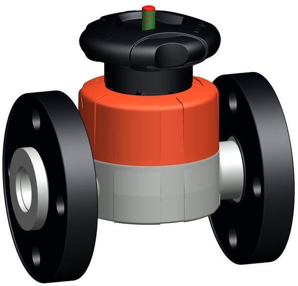 VANNE MEMB.517 PVC-C/EPDM BRIDE 63  163517117 FISCHER GEORG  [163517117]