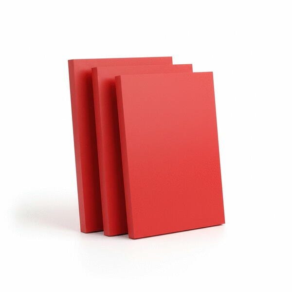 PLAQUE PE HD500 ROUGE PRESSE3020  6X2050X1020