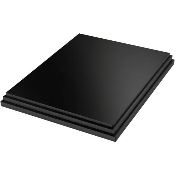 PLAQUE PPS-EL NOIR EXTRUDE        6X2000X1000 AGRU  [RIC-P001Q2]
