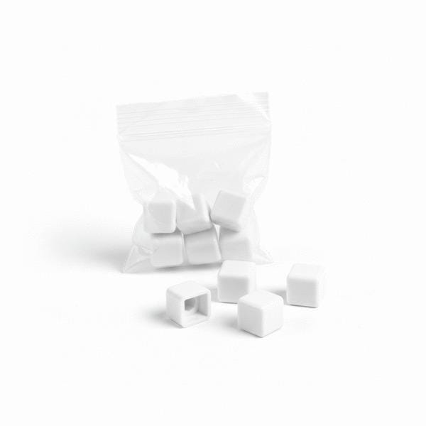CACHE VIS LE PAVE BLANC         PAQUET DE 10U SASMINIMUM  [RIC-P0006W]