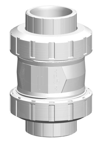 SOUPAPE DE RETENUE - Clapet à cône type 562 - PVDF-Standard a/emboîtures p/soudage, métrique