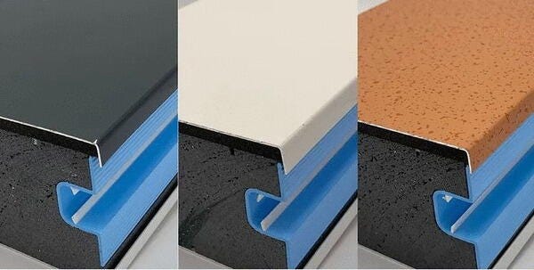 PANNEAU ATI55 BLC MAT/ZINC       55X1200X4500