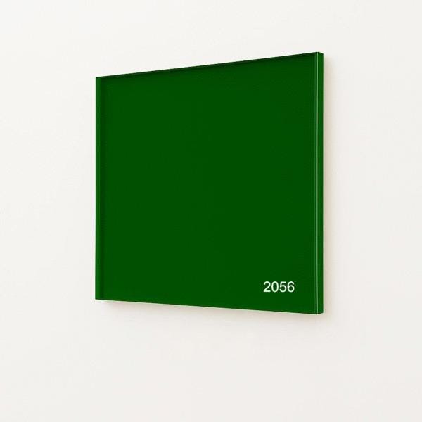 PLAQUE SETACRYL VERT      -2056-  3X2030X3050 MADREPERLA