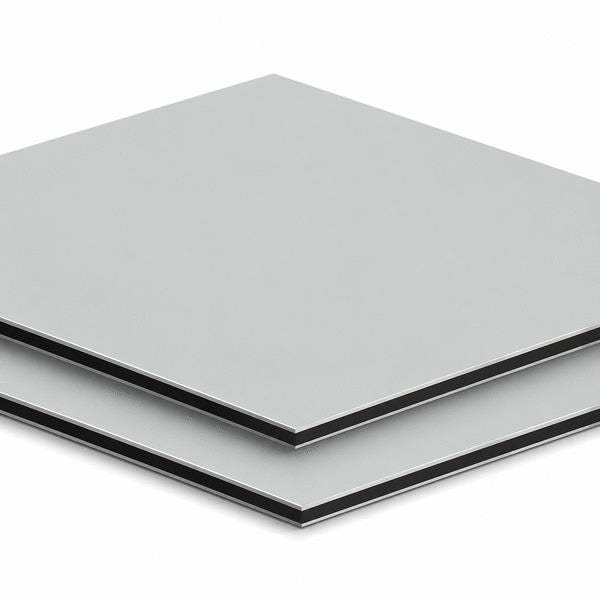 PLAQUE EURO ACP F GRIS 7035 M/B   3X3050X1500