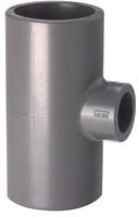 TE A COLLER PVC-U METRIQUE - FFF - 90° - Réduit