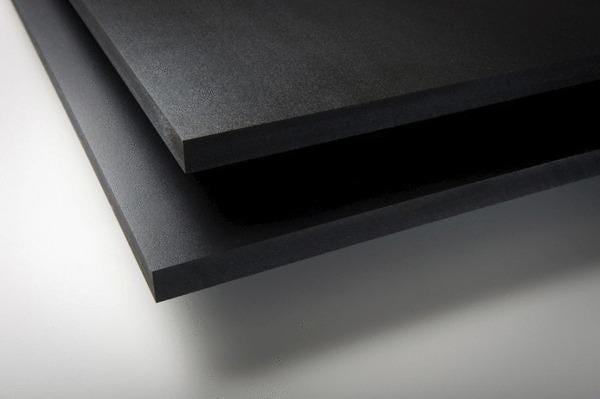 PLAQUE FOAMALUX R NOIR            5X3050X1560 BRETT MARTIN  [PRODUIT-400X6]