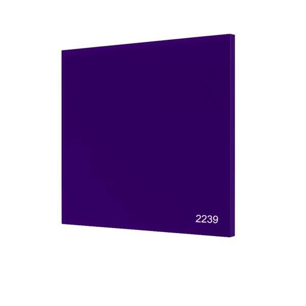 PLAQUE SETACRYL VIOLET    -2239-  3X1525X2030 MADREPERLA SPA  [MADREPERLASPA 92]