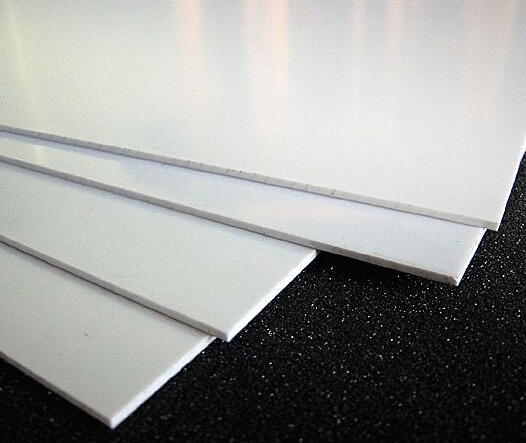 PLAQUE PS CHOC BLANC 900 BRILLANT 2X3050X2050