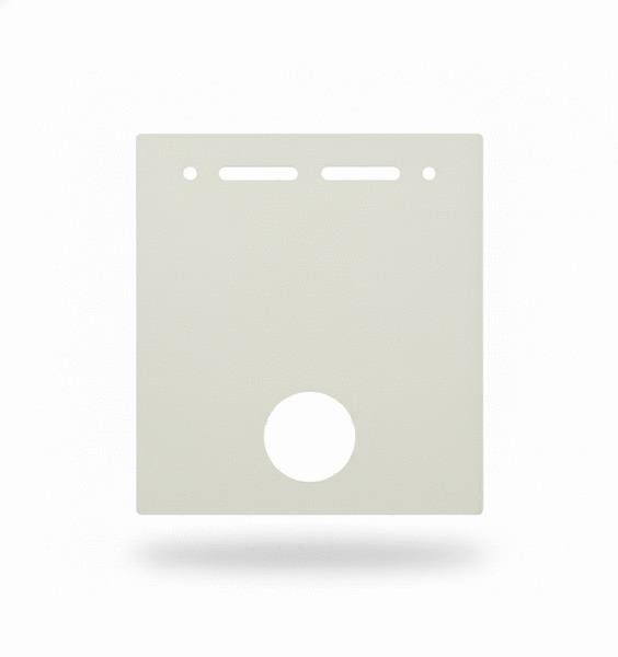 DECOBOWL DROIT PRE-PERCE 0.5X0.39 CHOC  CRAIE