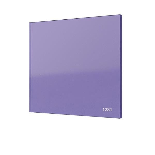 PLAQUE SETACRYL MAUVE     -1231-  3X1525X2030 MADREPERLA SPA  [MADREPERLASPA 88]