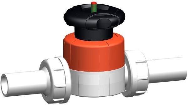 ROBINET MEMB.514 PVDF-STD-IR     25 185514133 FISCHER GEORG  [185514133]